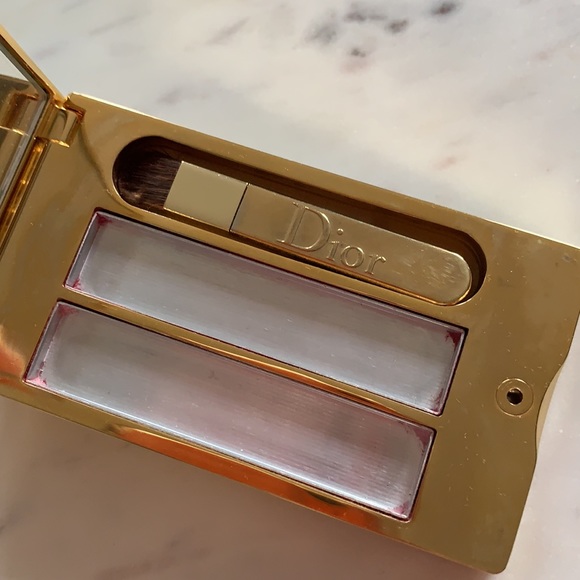 Dior gold & crystal “Sparkling” dog tag - Picture 8 of 15